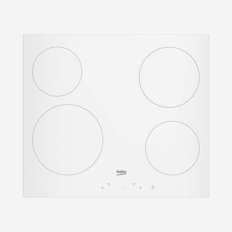 Beko Ceramic Hob 60cm White