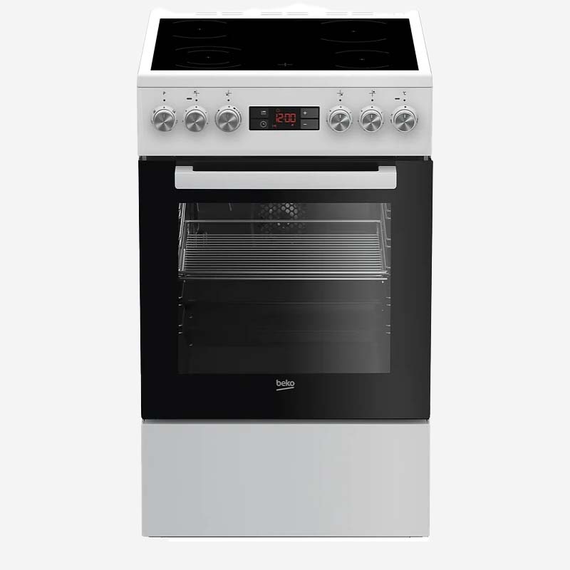 Beko Electric Cooker White 50cm
