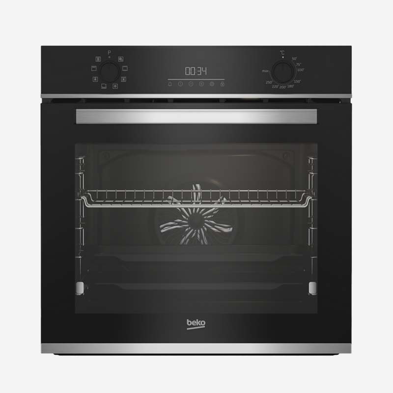 Beko Electric Oven Black 8 Functions