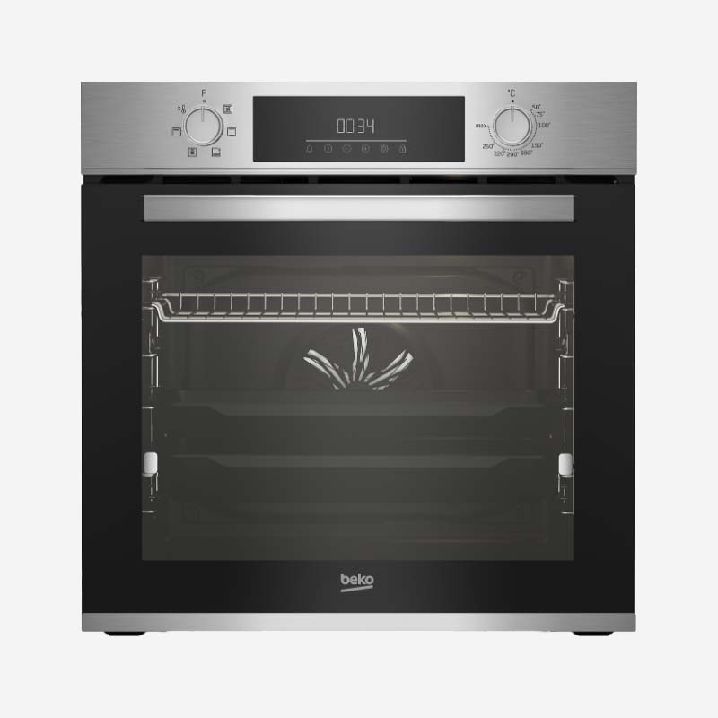 Beko Electric Oven Stainless Steel 6 Functions