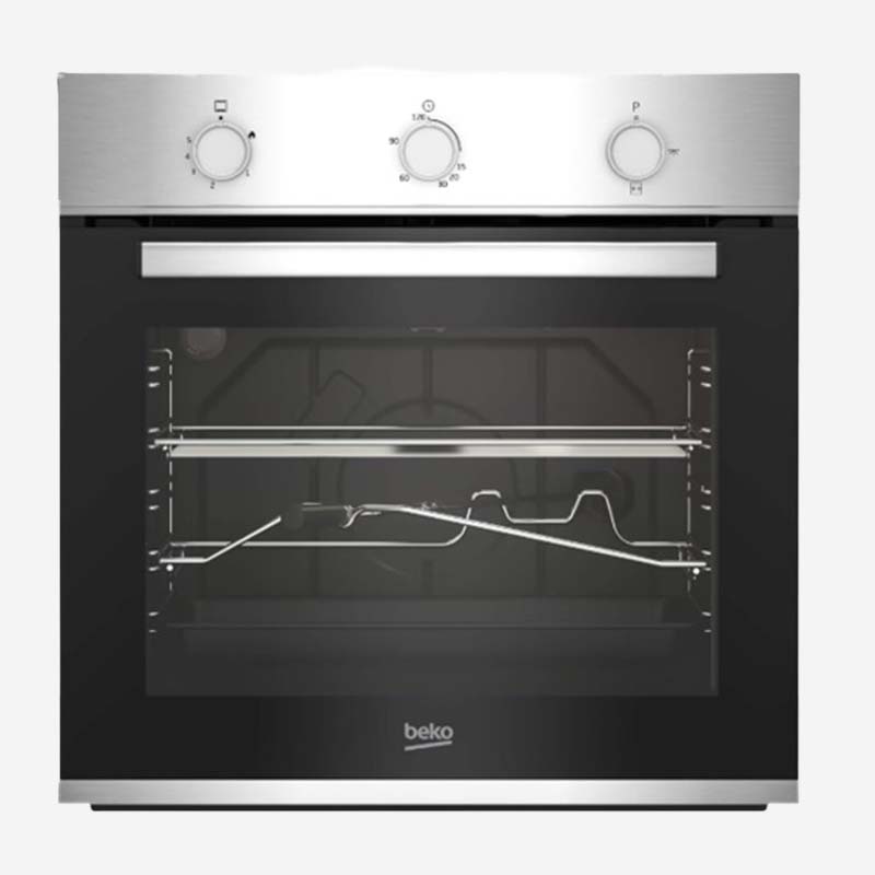 Beko Gas Oven Stainless Steel 66Ltr