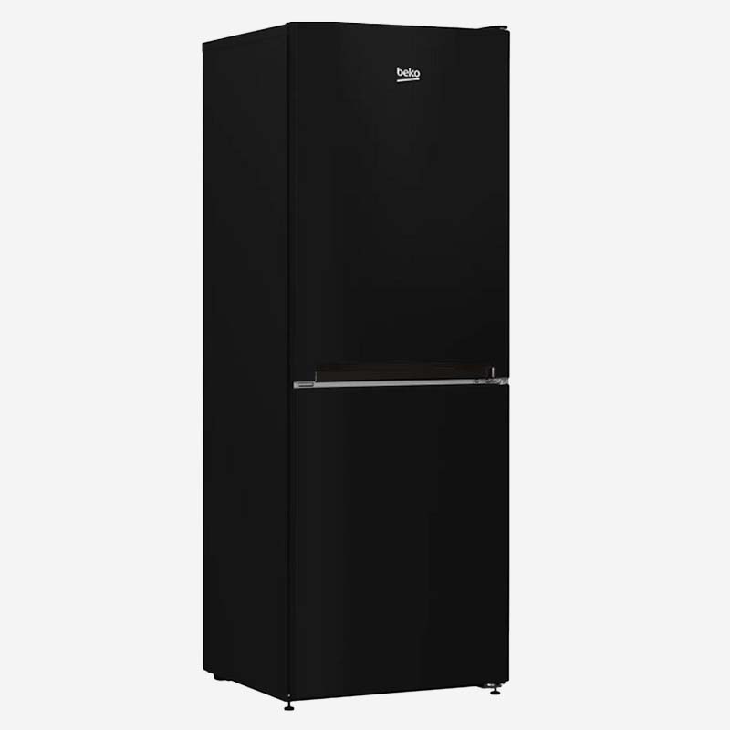Beko Fridge Freezer Black 153cm