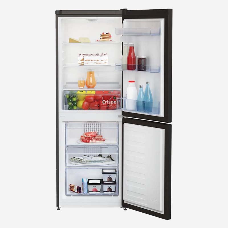 Beko Fridge Freezer Black 153cm1