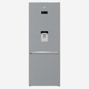Beko Fridge Freezer Inox 192cm with Dispenser