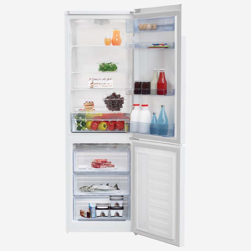 Beko Fridge Freezer Static White 185cm1