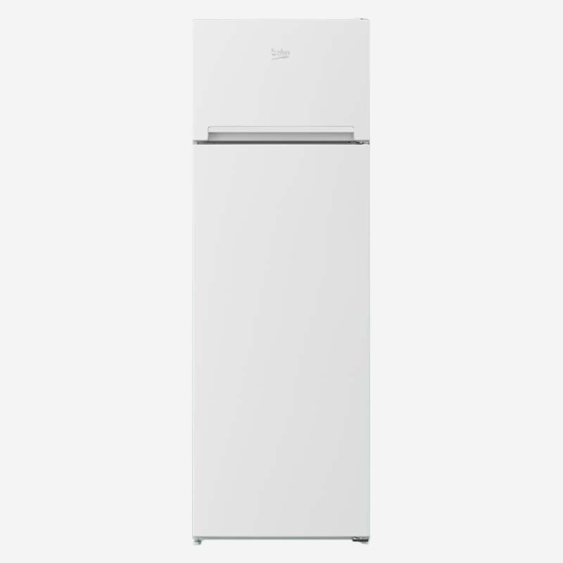Beko Fridge Freezer White 161cm