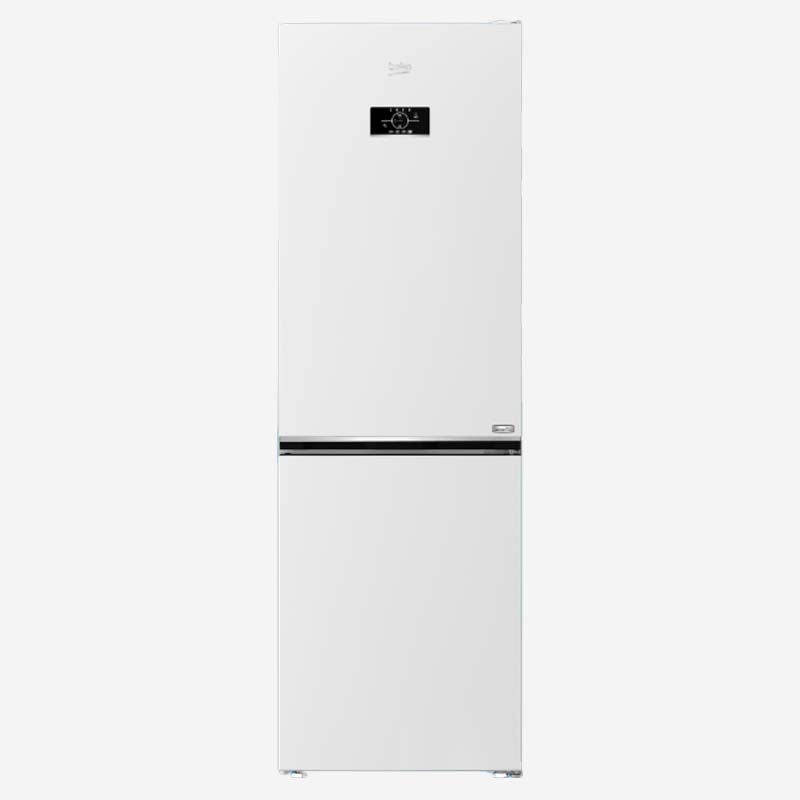 Beko Fridge Freezer White 186cm