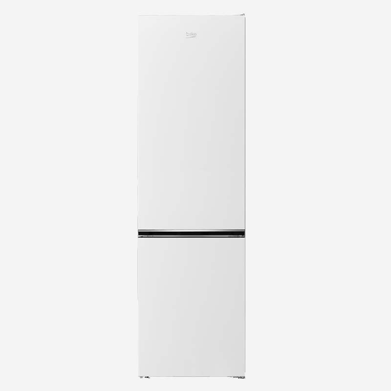 Beko Fridge Freezer White 203cm