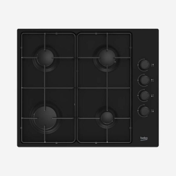 Beko Gas Hob Black 61cm