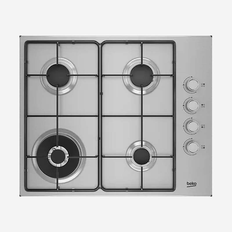 Beko Gas Hob Inox 60cm