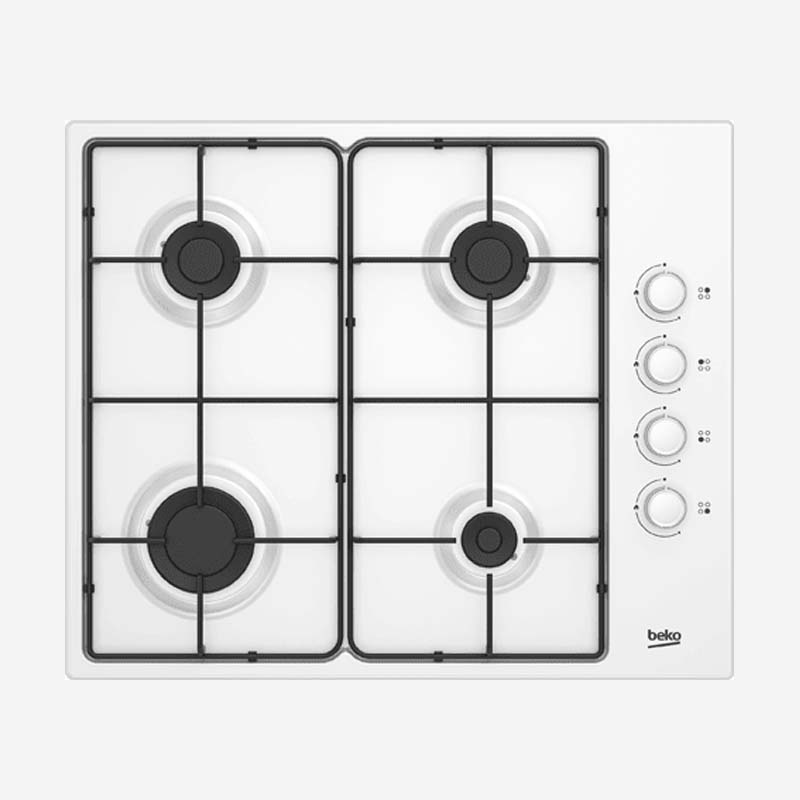 Beko Gas Hob White 60cm