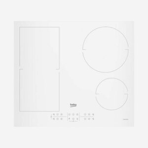 Beko Hob Induction 2 Zones White 51 cm