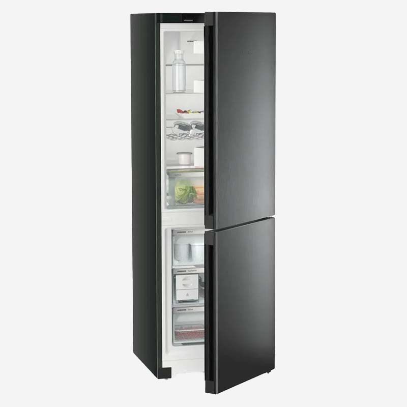 Liebherr Fridge Freezer Black 185cm