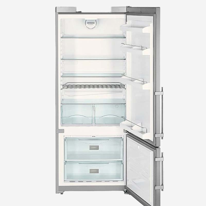 Liebherr Fridge Freezer Stainless Steel 420Ltr1