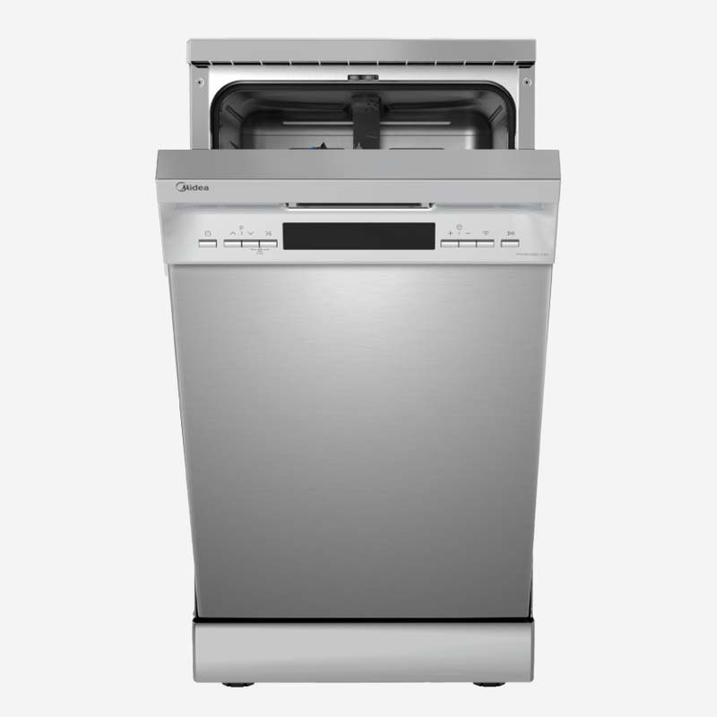 Midea Freestanding Dishwasher Inox 45cm