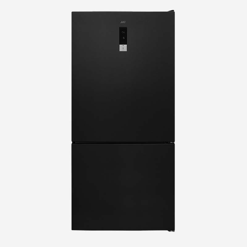 AVG Fridge Freezer 186x84cm Black
