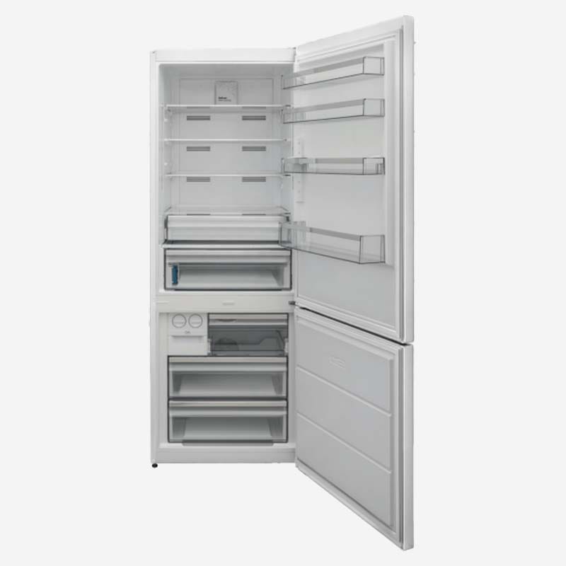 AVG Fridge Freezer 191x70cm Inox