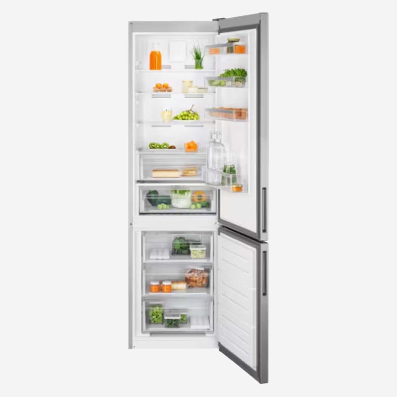 Electrolux Fridge Freezer 201cm Stainless Steel1
