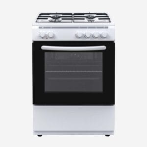 General Dual Cooker White 60cm