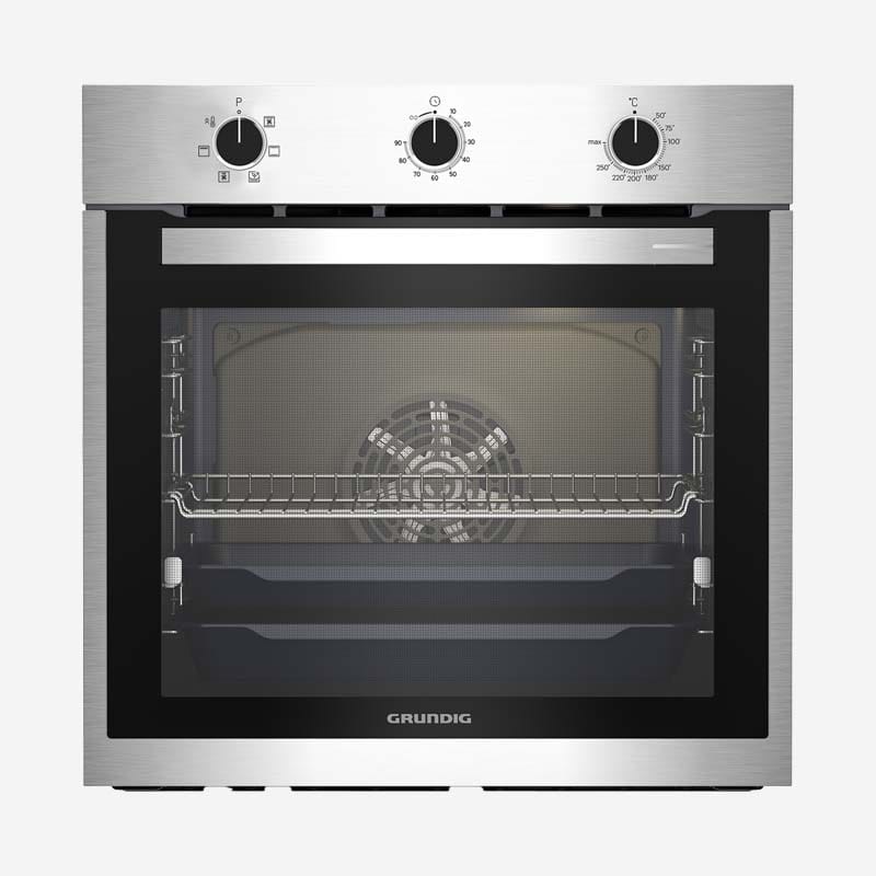 Grundig Electric Oven 70Ltr Stainless Steel