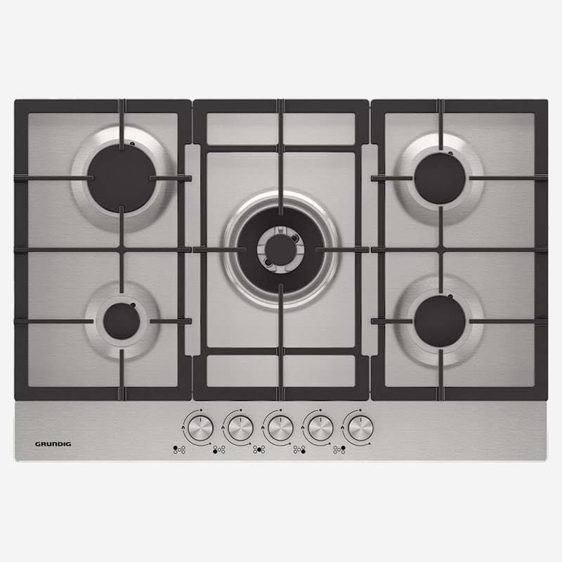 Grundig Gas Hob 75cm Wok Burner