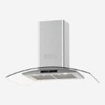 Island Hood with Glass 90cm