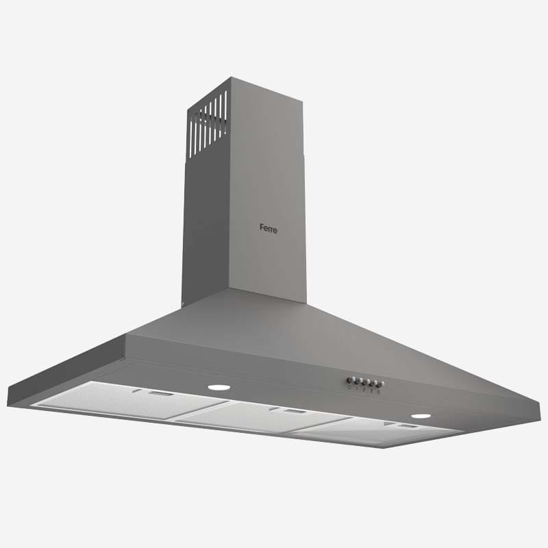 Wall Mounted Cooker Hood Inox 90cm