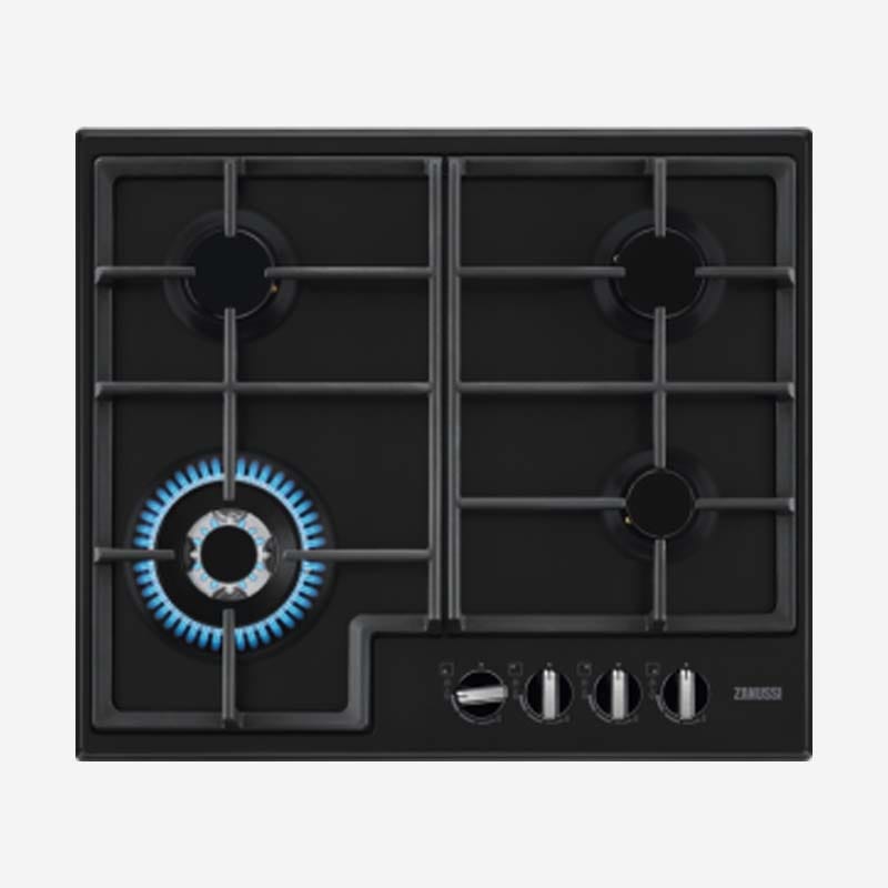Zanussi Gas Hob 60cm Black