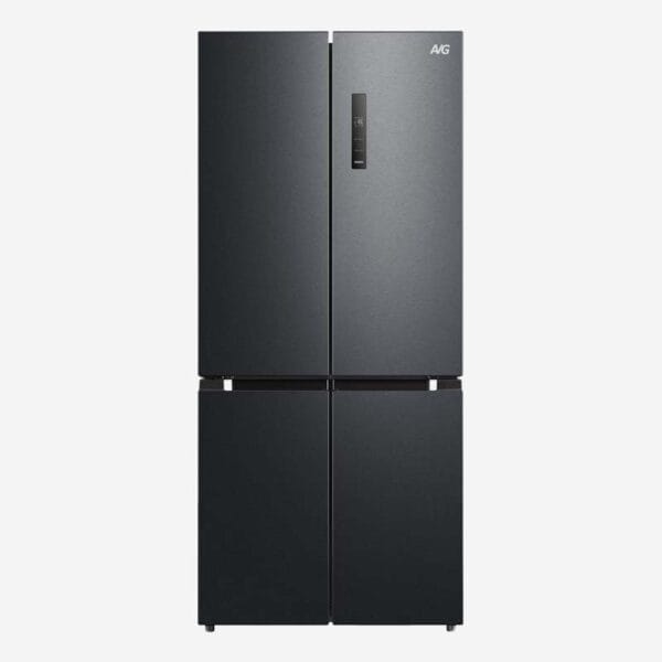AVG Quad Door Fridge Freezer Dark Inox 190x84cm