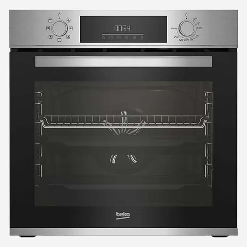Beko Electric Oven 8 Functions Black & Stainless Steel