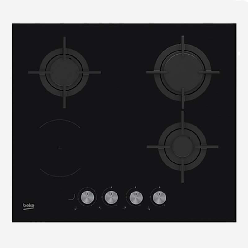 Beko Gas Hob & 1 Electric Burner 60cm