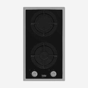 Beko Gas Hob 30cm Black