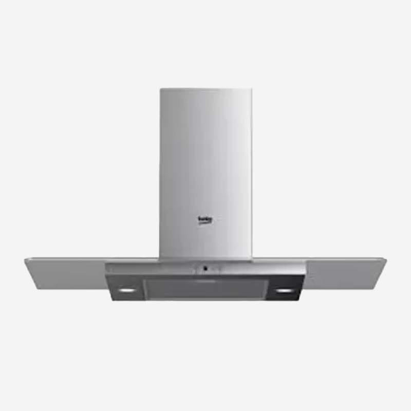 Beko Hood Island Glass Stainless Steel 90 cm