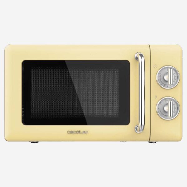 Cecotec Microwave Retro Yellow 20 L
