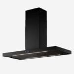 Falmec Island Hood Plane Black 90 cm