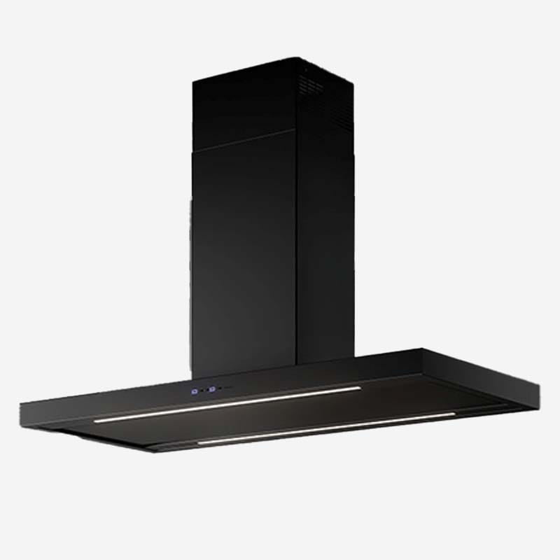 Falmec Island Hood Plane Black 90 cm