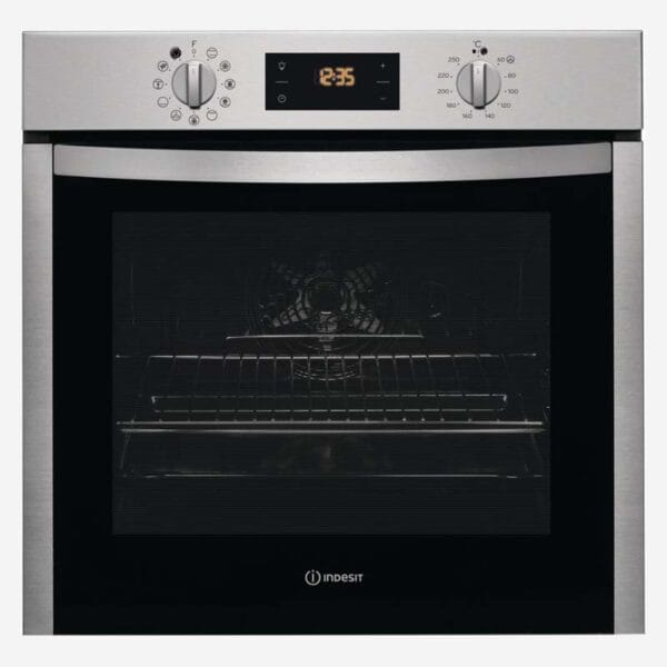 Indesit Electric Oven 11 Functions Stainless Steel Indesit Electric Oven 11 Functions Stainless Steel
