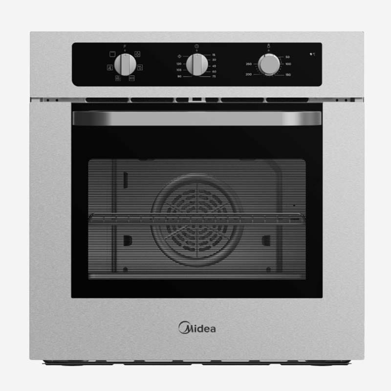 Midea Built-in Electric Oven Inox 65L