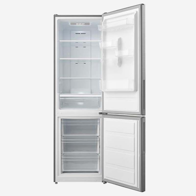 AVG Fridge Freezer No Frost Inox 201x60cm