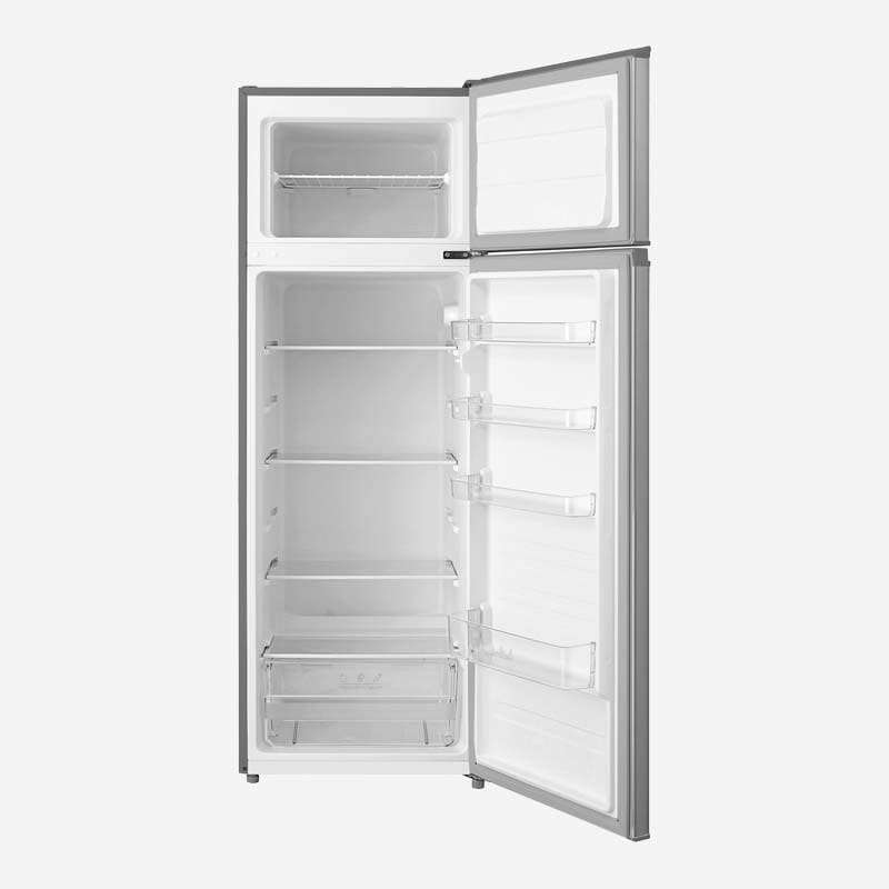 AVG Top Mounted Fridge Freezer Inox 159x55cm