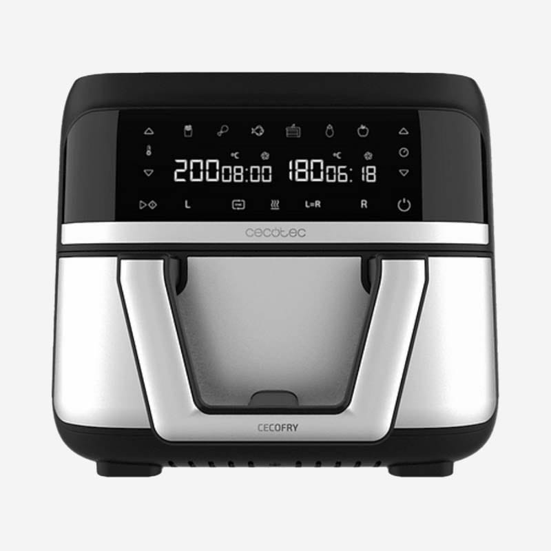 Cecotec Airfryer Dual Black & Silver 9L