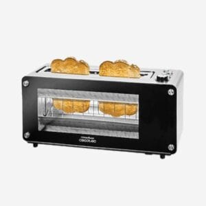 Cecotec Toaster Long Slice Black Vision