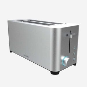 Cecotec Toaster Stainless Steel Long Slice