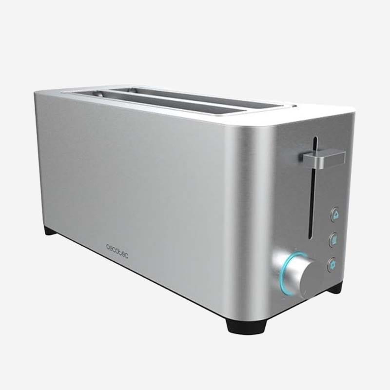 Cecotec Toaster Stainless Steel Long Slice