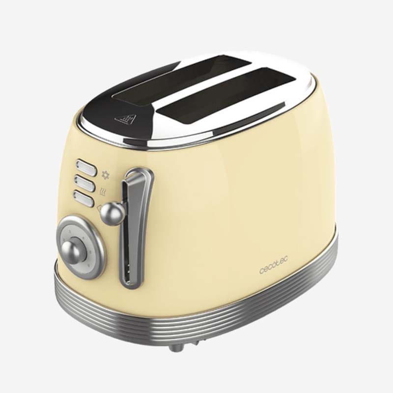 Cecotec Toaster Vintage Light Yellow