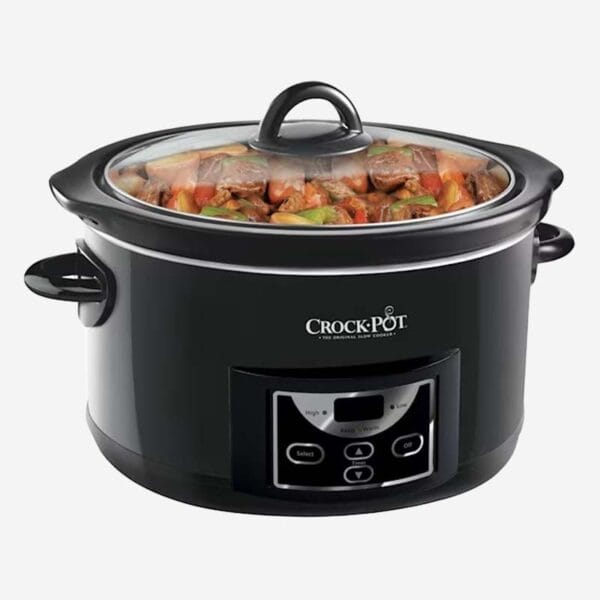 Crockpot Slow Cooker 4.7L Black