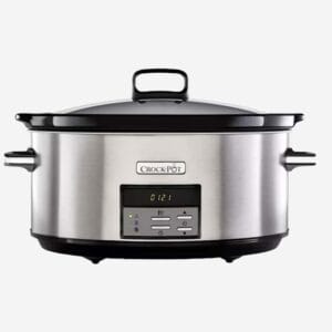 Crockpot Slow Cooker 7.5L Silver
