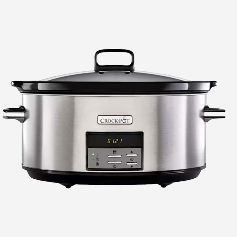 Crockpot Slow Cooker 7.5L Silver