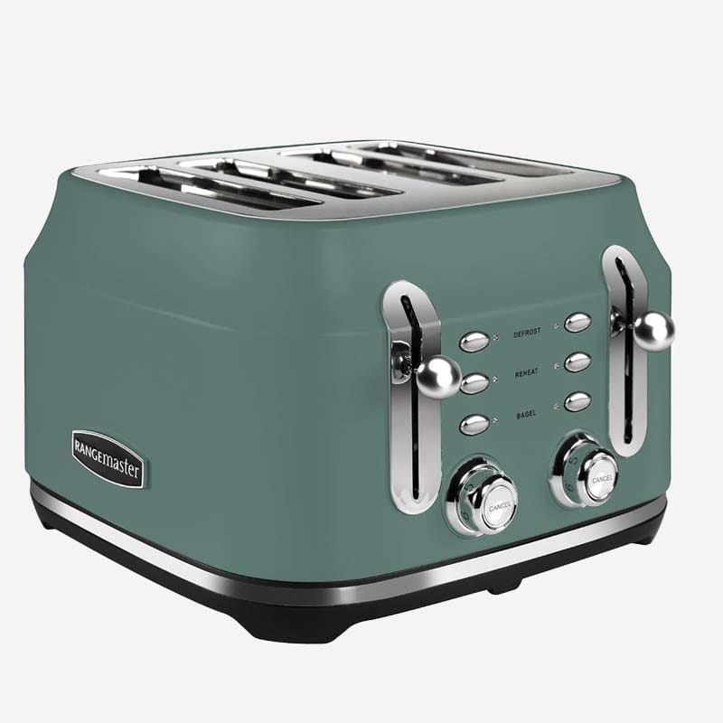 Rangemaster Classic 4 Slice Miner. Green