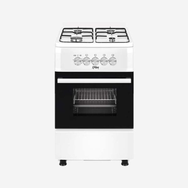 Xper Gas Cooker White 50cm
